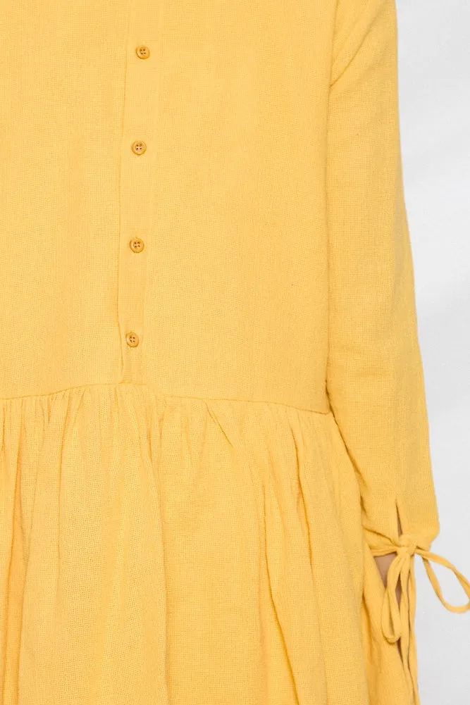 Paloma Dress Mustard