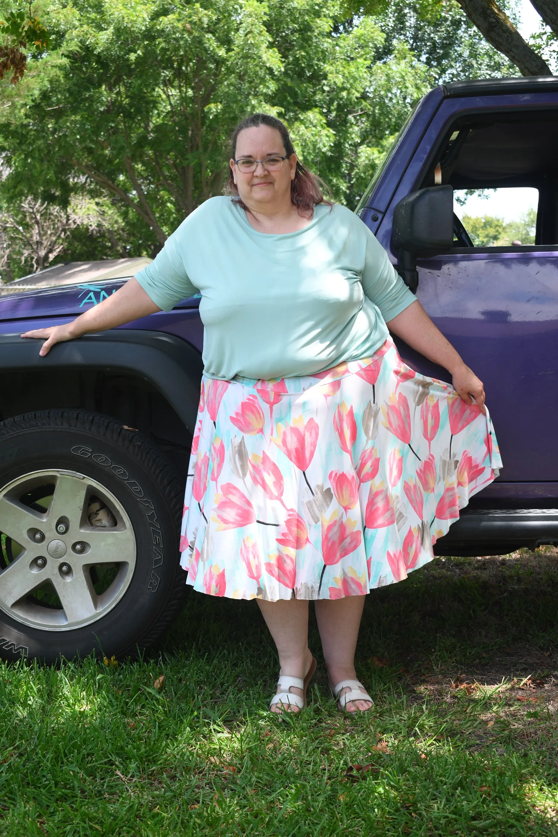 Rally Skirt PDF Pattern Adult Sizes B - M