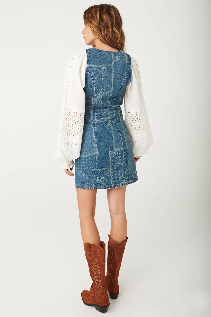 Road Trip Denim Vest Dress