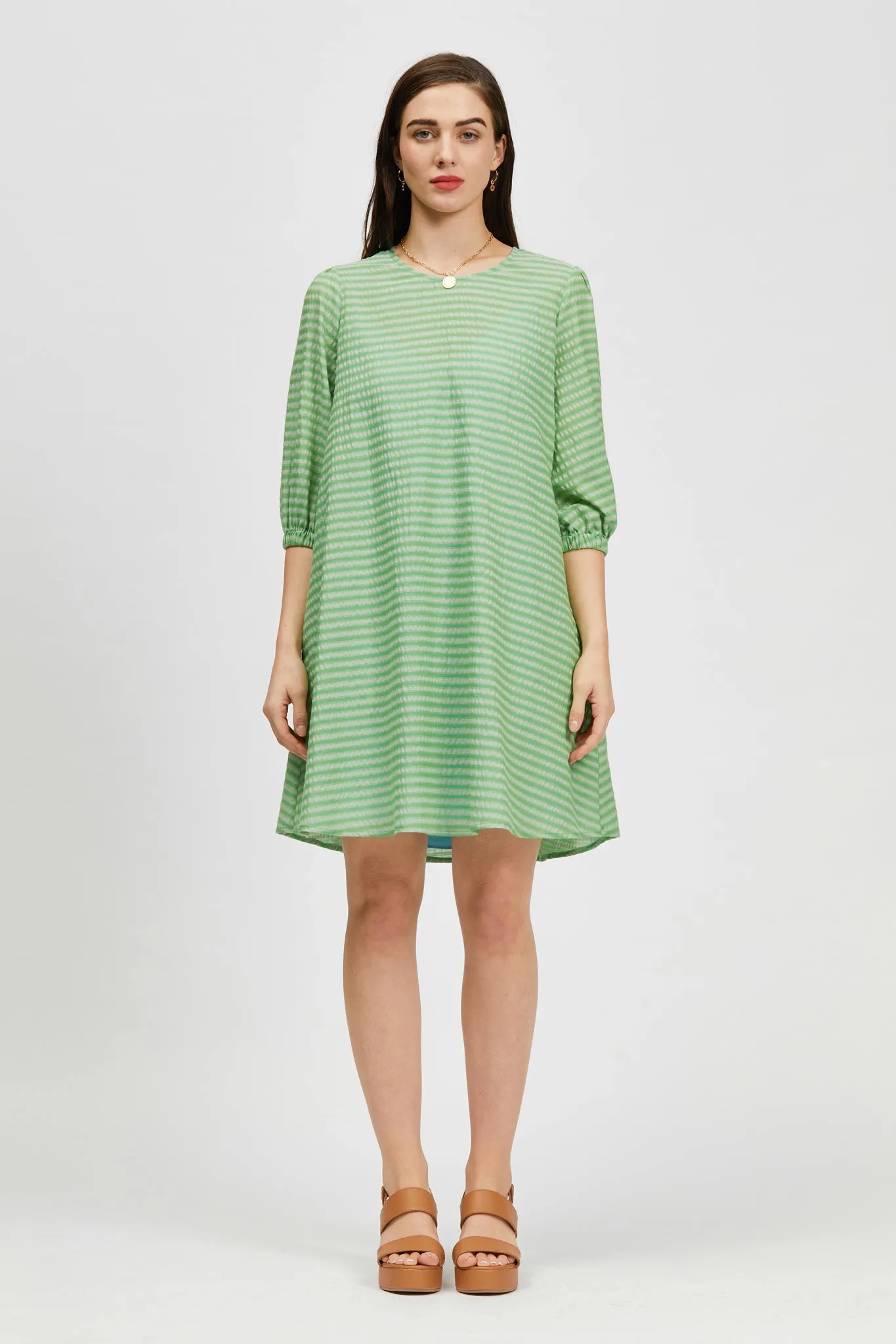 Sealers Dress Green Stripe / Light Blue