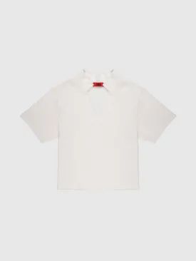 Short Sleeve Jersey Thermal in Offwhite