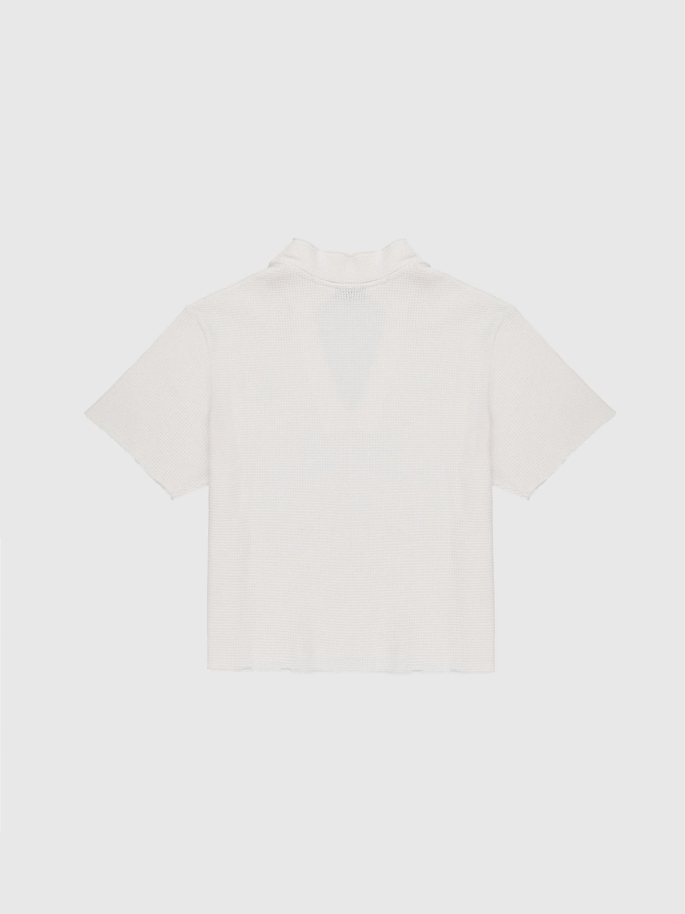 Short Sleeve Jersey Thermal in Offwhite