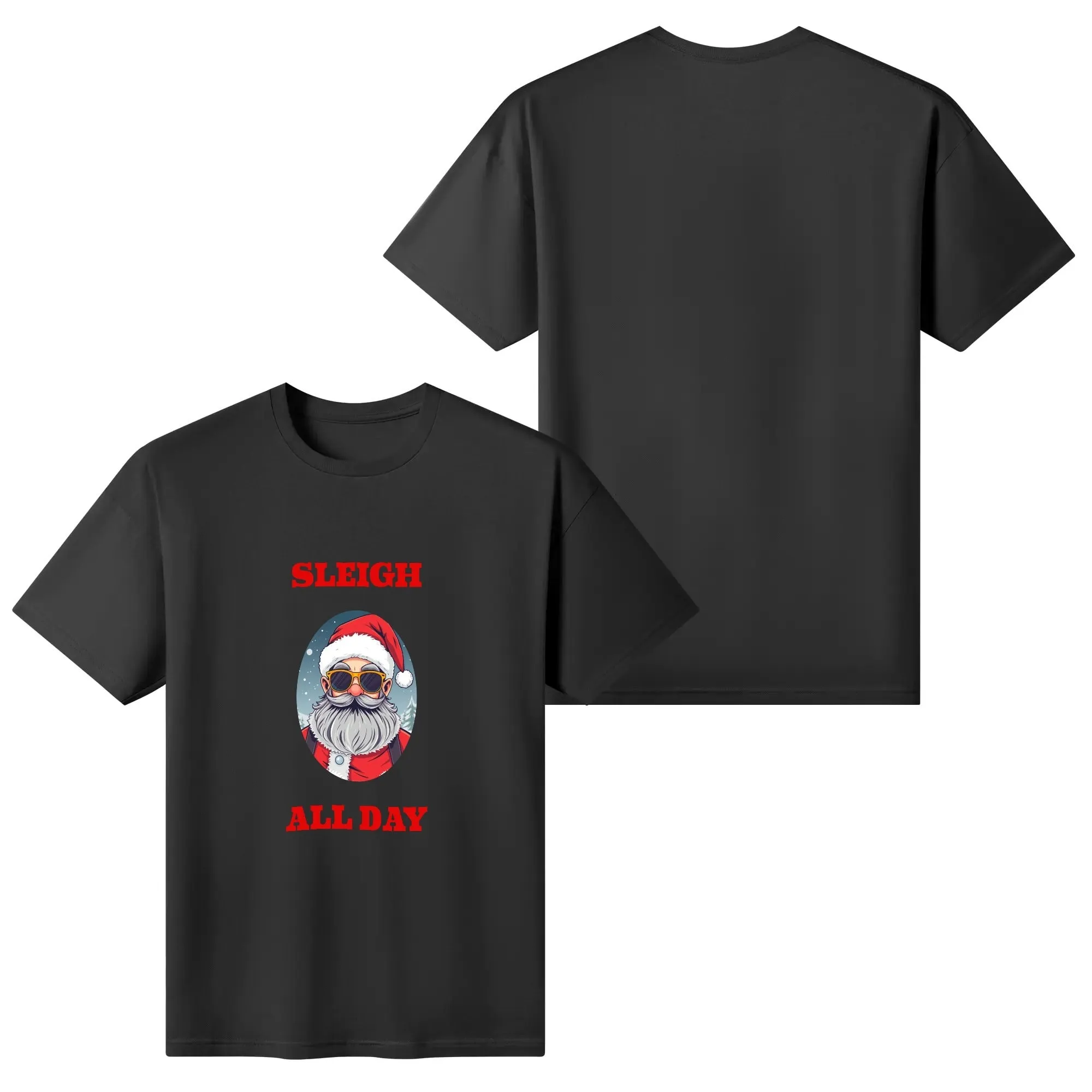 Sleigh All Day Womens Cotton T-Shirt