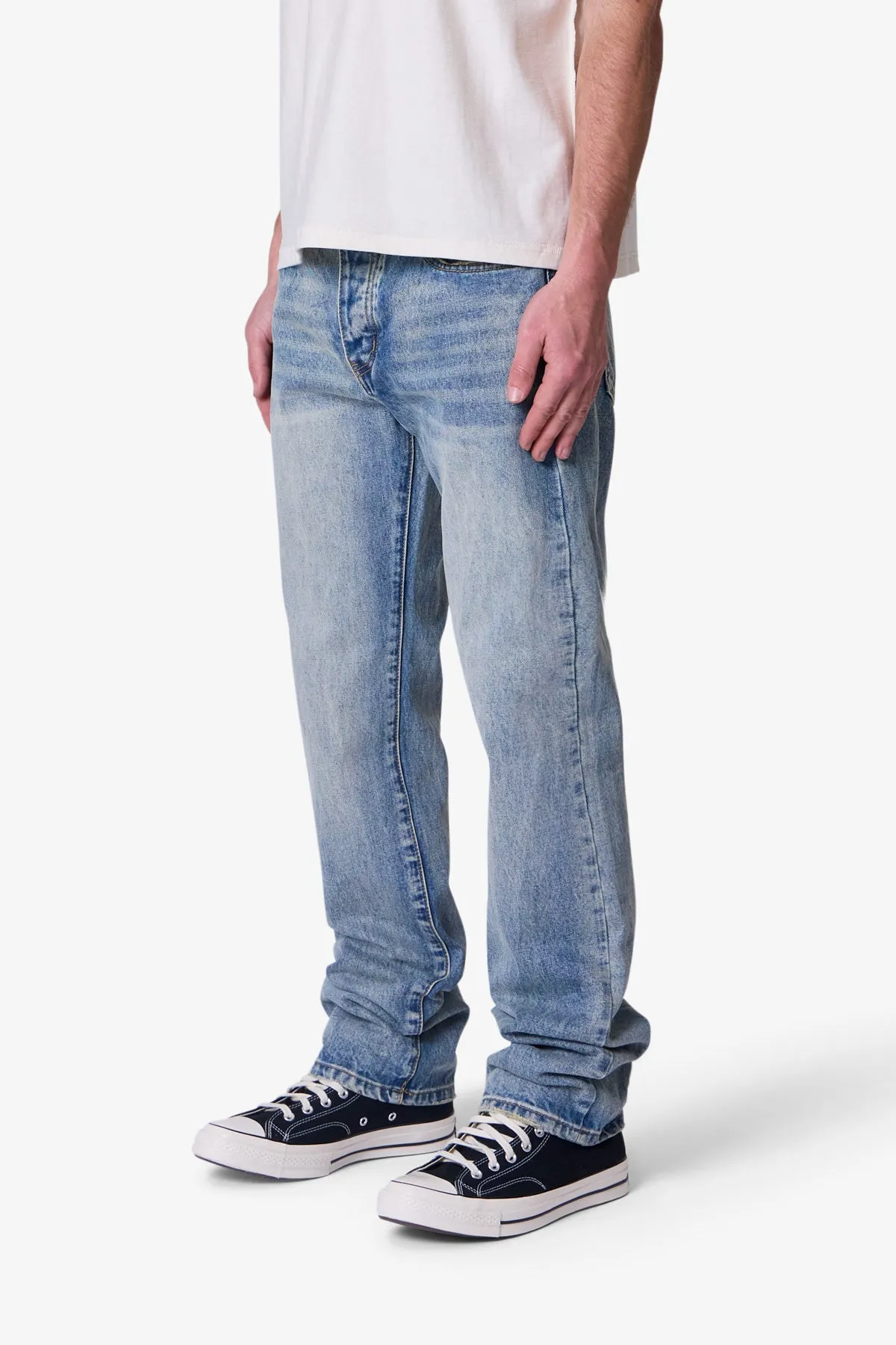 Straight Denim - Medium Blue