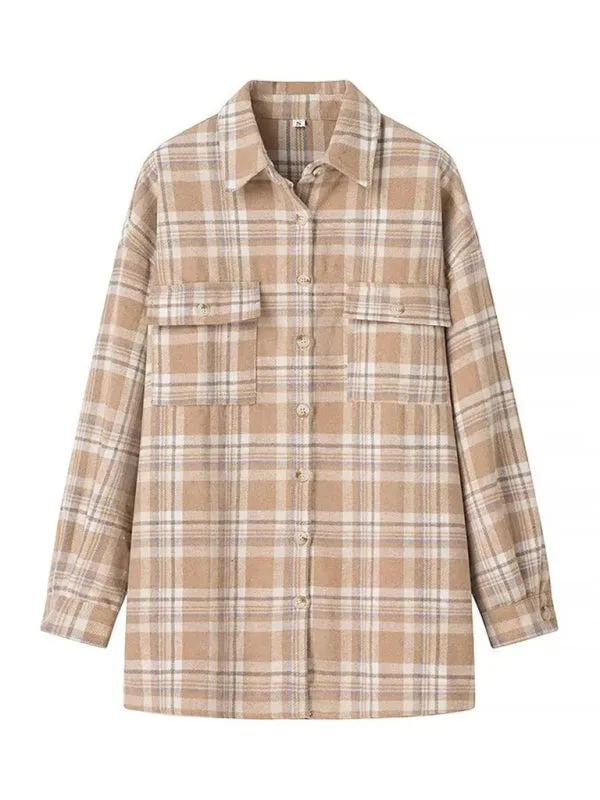 Trendy Plaid Shacket for Stylish Layering