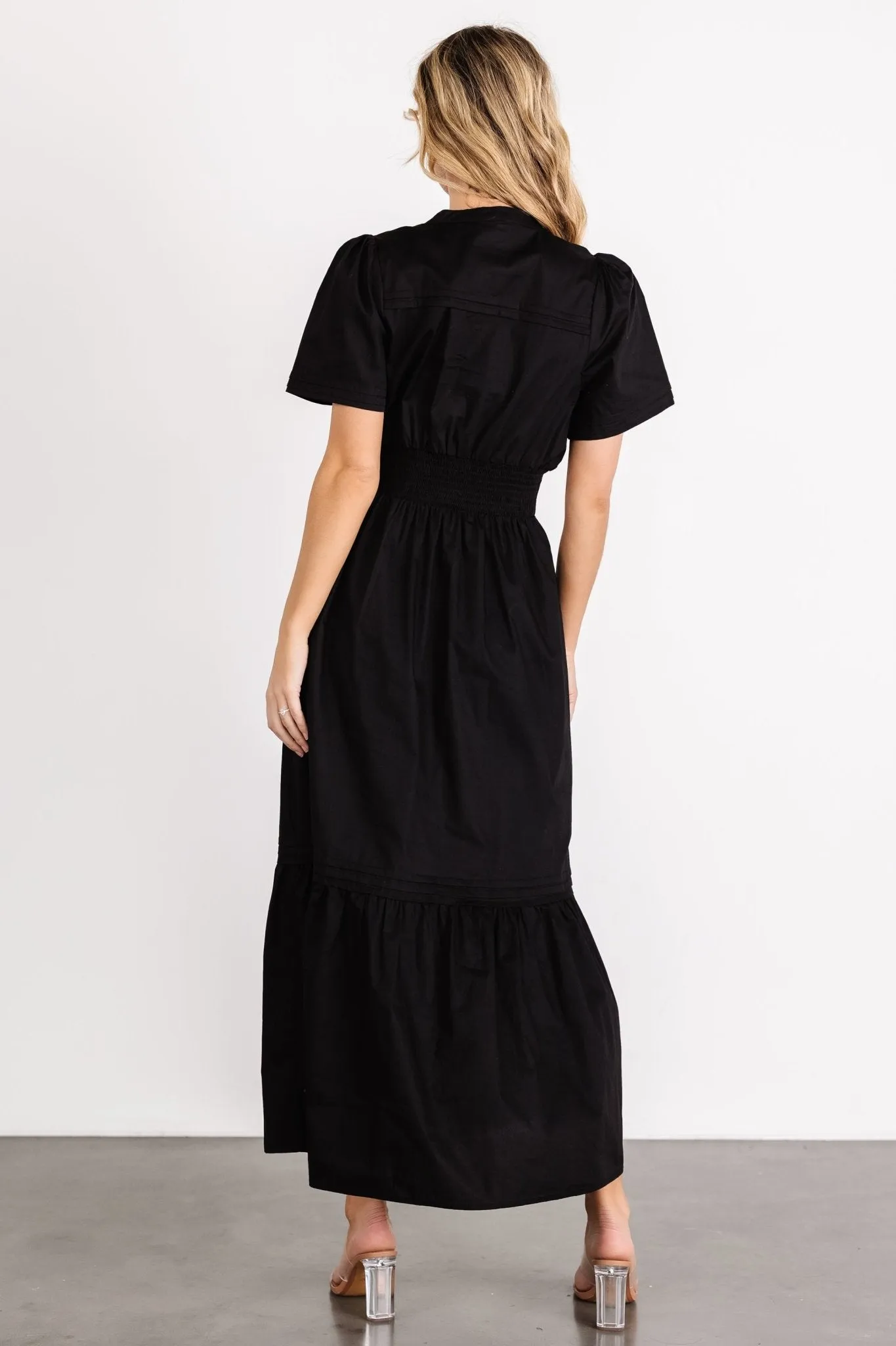 Vera Maxi Dress | Black