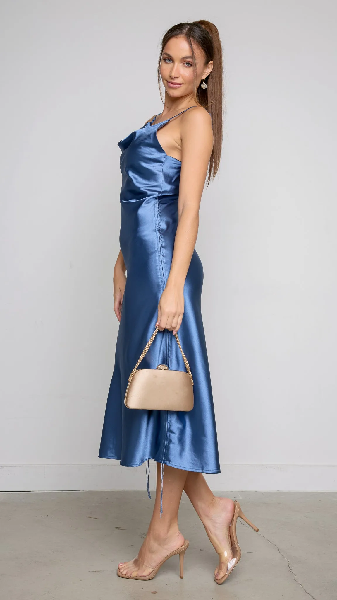 Versatile Satin Dress