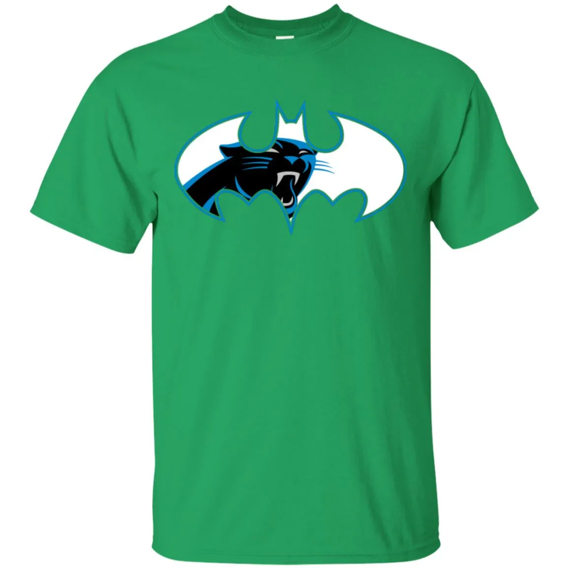 We Are The Carolina Panthers Batman Nfl Mashup Men Cotton T-Shirt