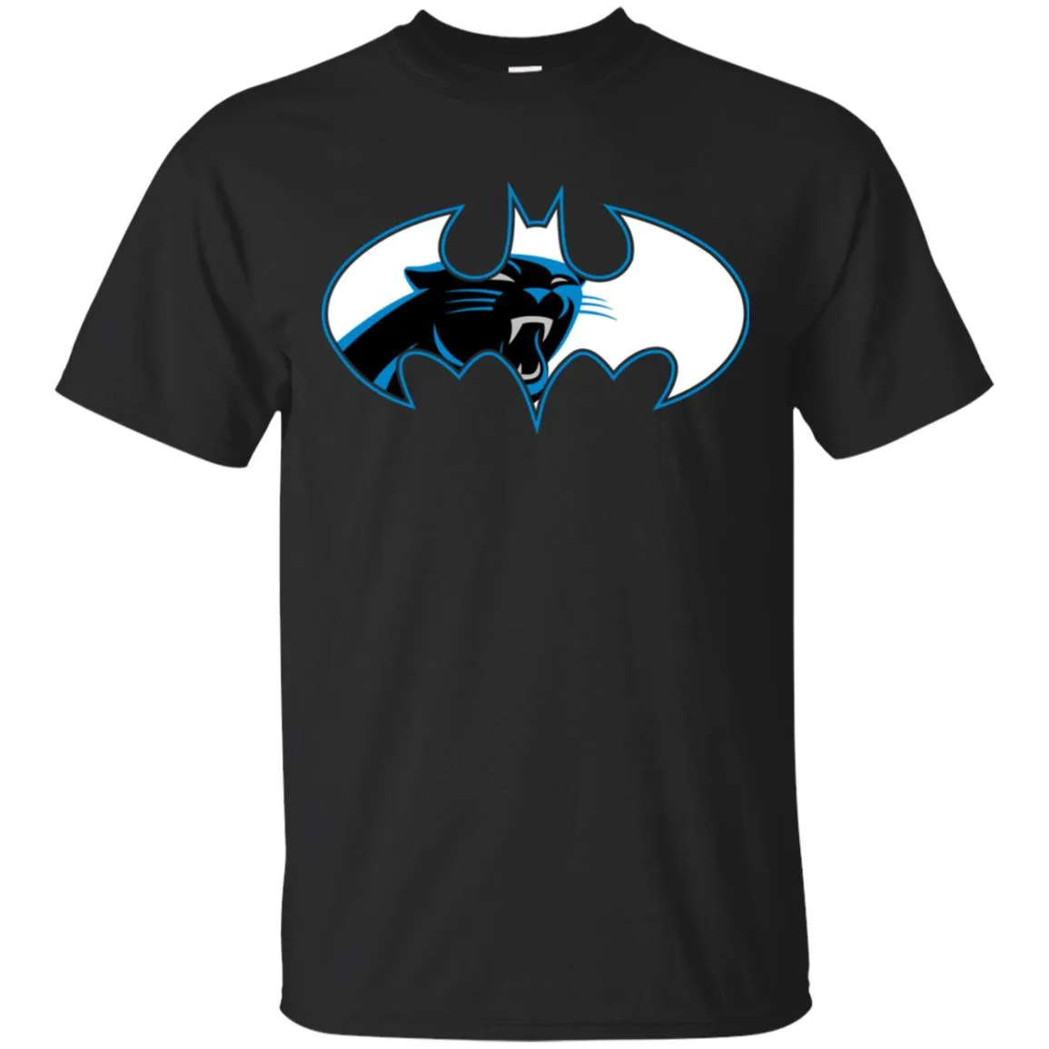 We Are The Carolina Panthers Batman Nfl Mashup Men Cotton T-Shirt