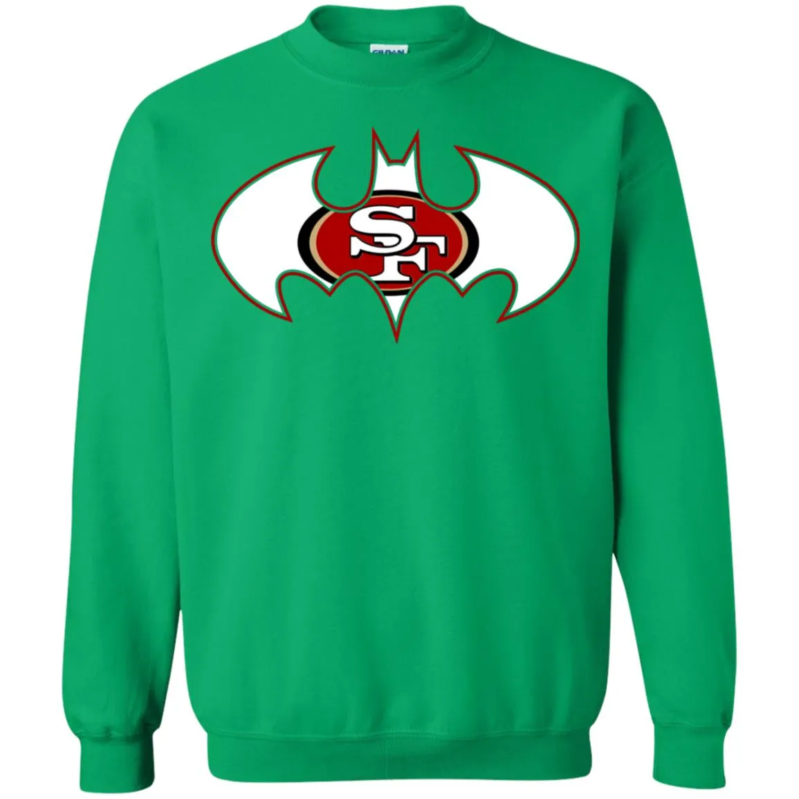 We Are The San Francisco 49ers Batman Nfl Mashup Crewneck Pullover Sweatshirt