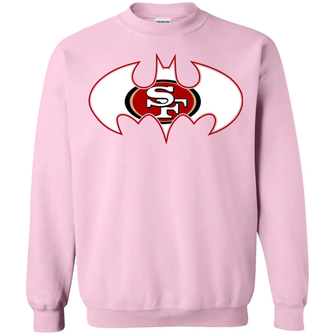 We Are The San Francisco 49ers Batman Nfl Mashup Crewneck Pullover Sweatshirt