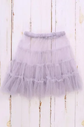 Windsor Petticoat Silver Grey